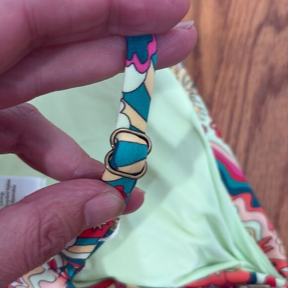 Andie Bikini Set Santorini Top 90s High Waisted Bottom size M NWT/NWOT - Picture 6 of 9